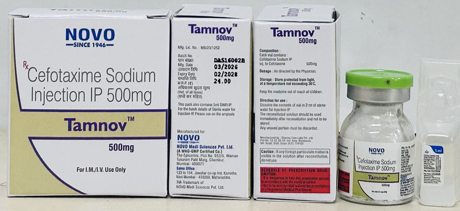 TAMNOV 500MG